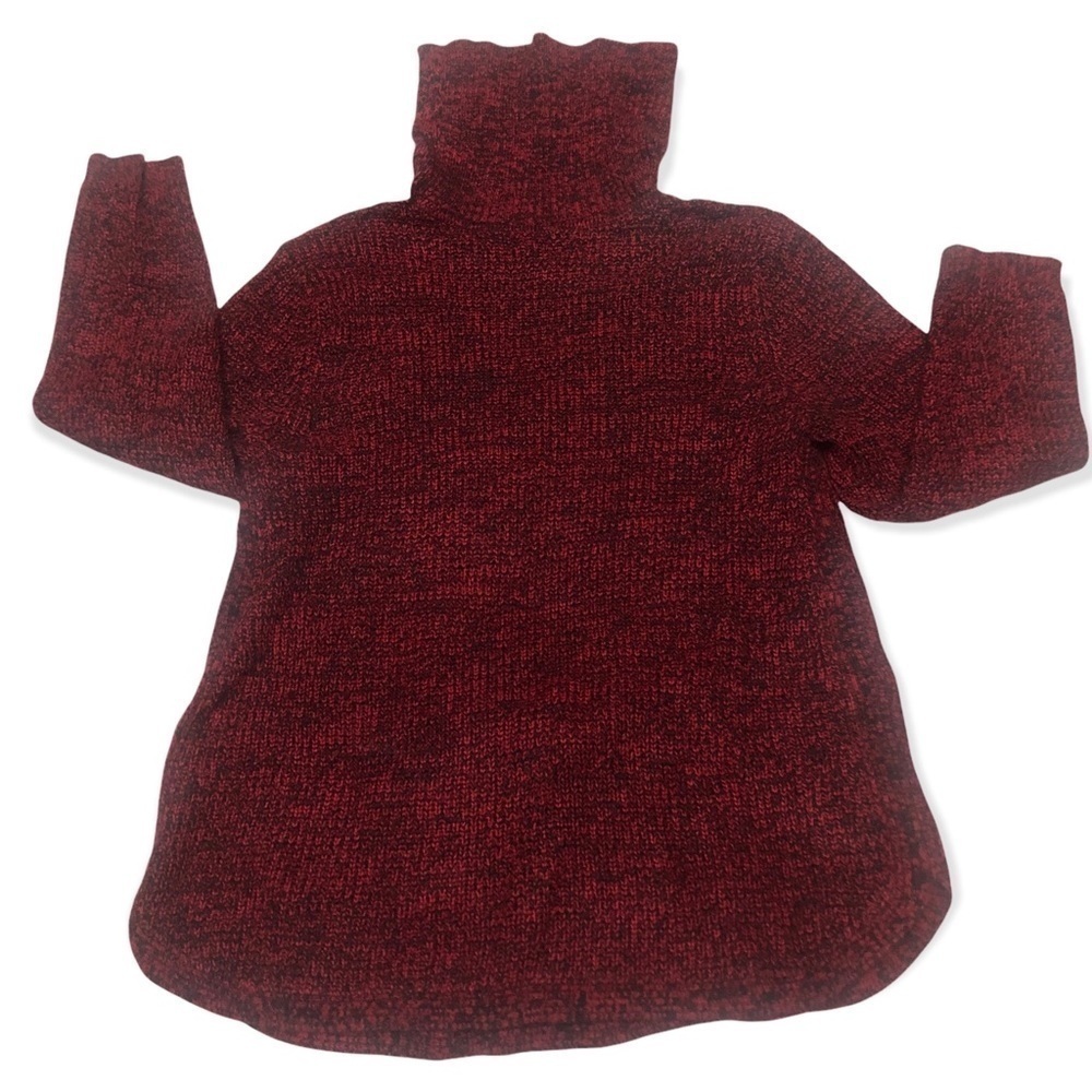 STYLE and Company red and black cowl neck sweater, 3X